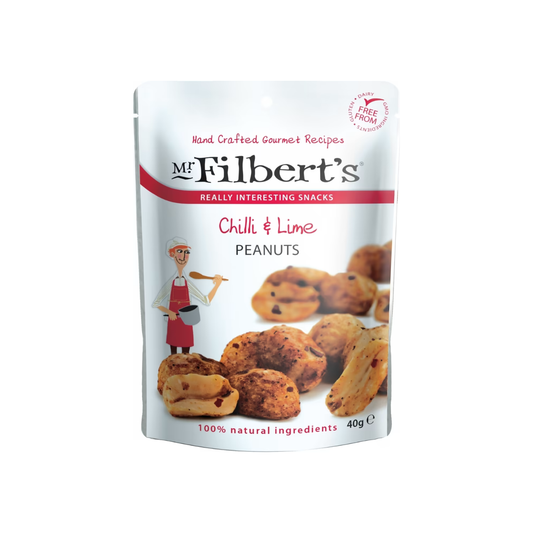 Mr Filbert's Chilli & Lime Peanuts 40g