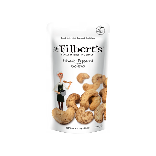 Mr Filbert's Indonesian Peppered Cashews 100g