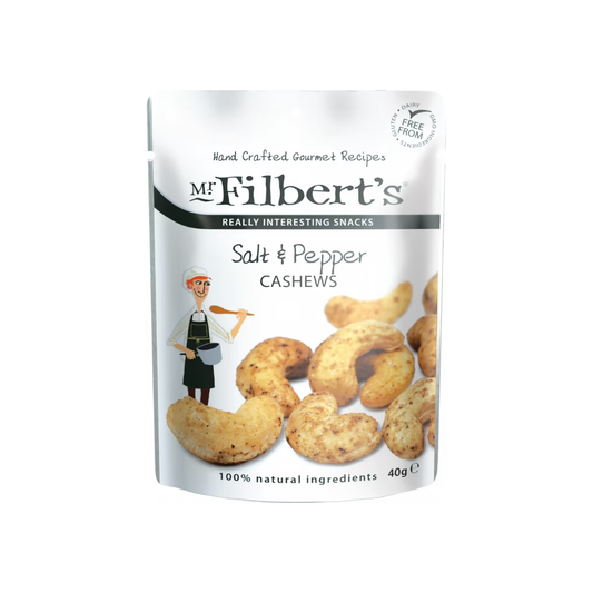 Mr Filbert's Salt & Pepper Cashews 40g