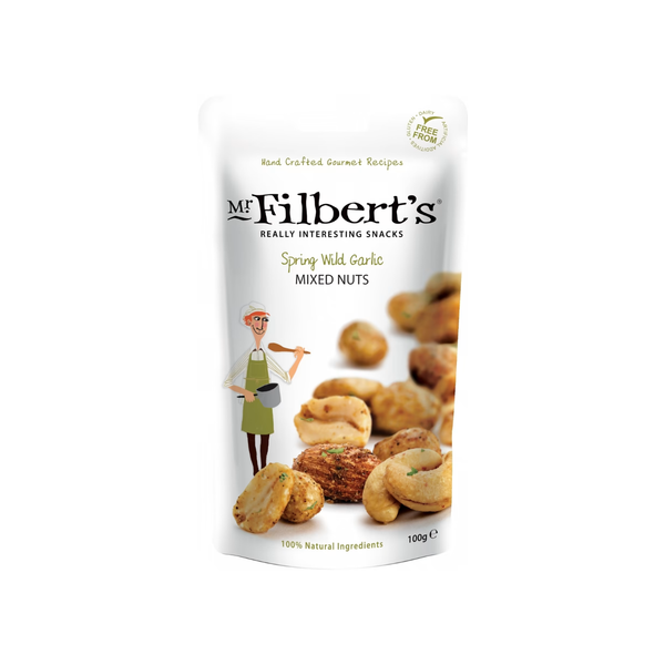 Mr Filbert's Spring Wild Garlic Mixed Nuts 100g
