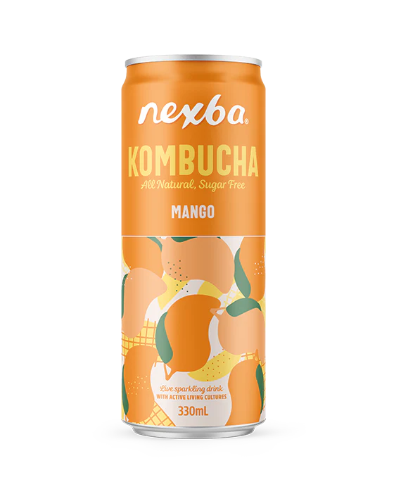 Nexba Kombucha - Mango, 330ml