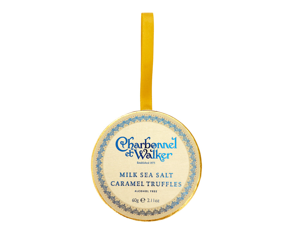 Charbonnel et Walker Milk Sea Salt Caramel Christmas Bauble 60g