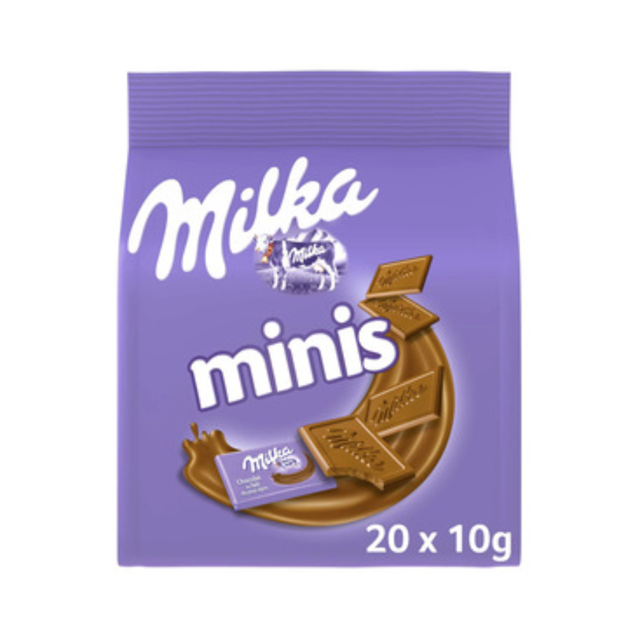 Milka Minis Chocolat Au Lait (x20) 200g