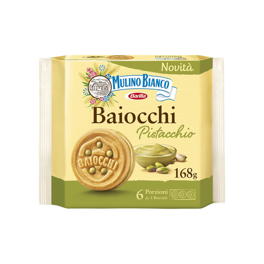 Mulino Bianco Baiocchi Pistacchio Biscuits 168g