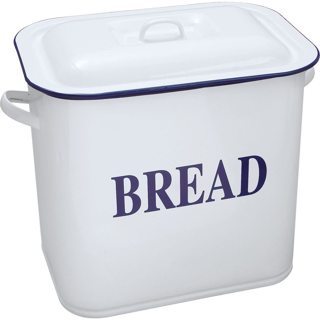 Falcon Enamelware - Oblong Bread Bin 34cm