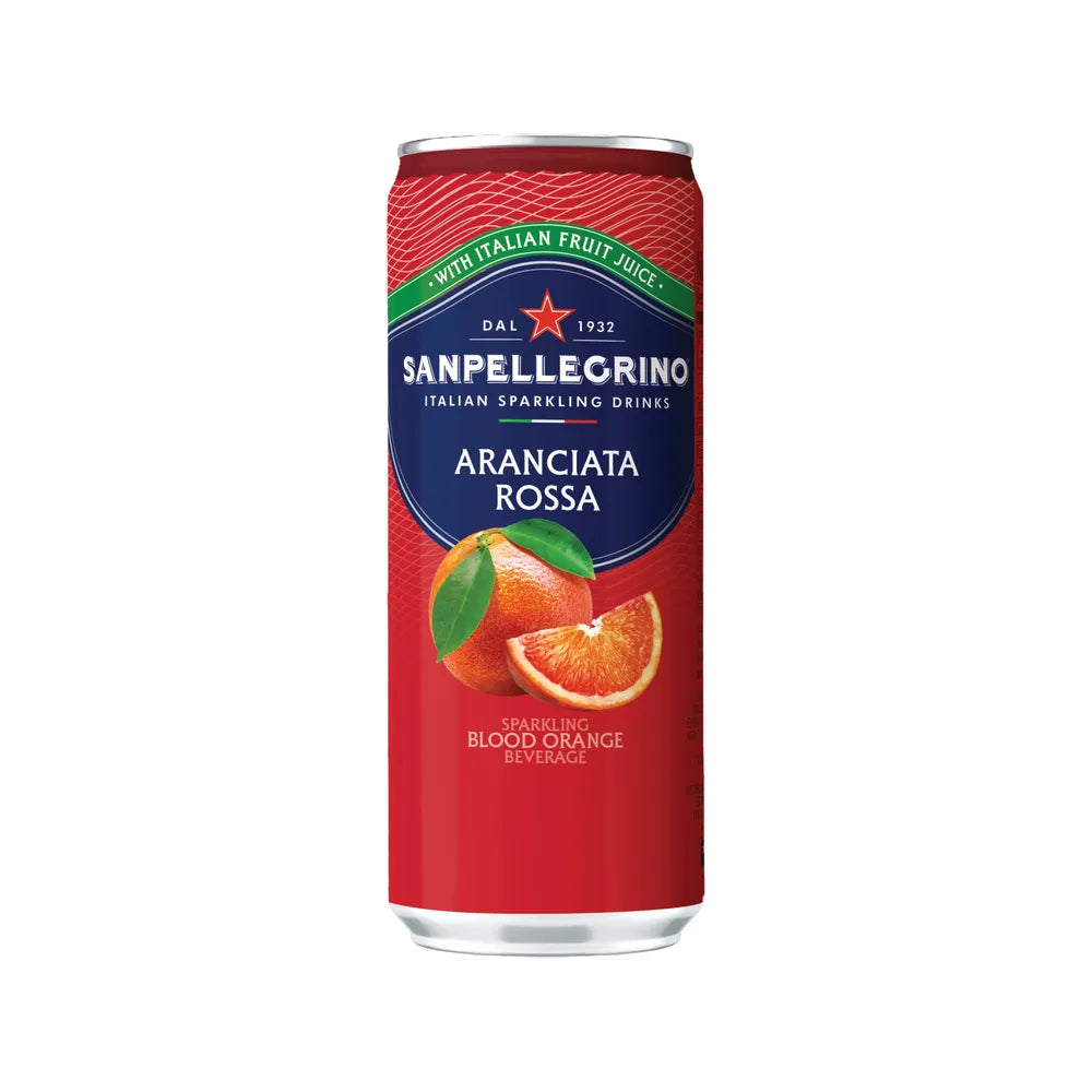 San Pellegrino Aranciata Rossa Blood Orange, 330ml
