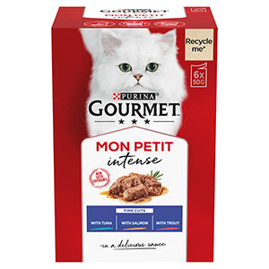 Gourmet Mon Petit Tuna Salmon & Trout 6 x 50g