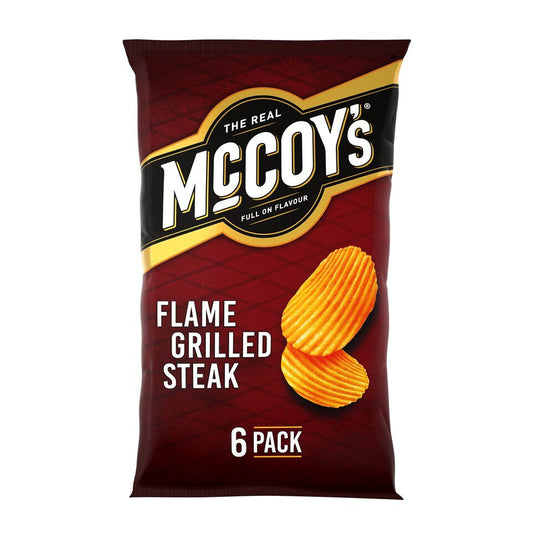 Mccoys Flame Grilled Steak 6 per pack