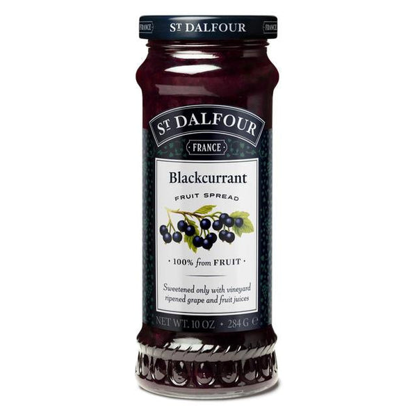 St Dalfour Blackcurrant Jam, 284g