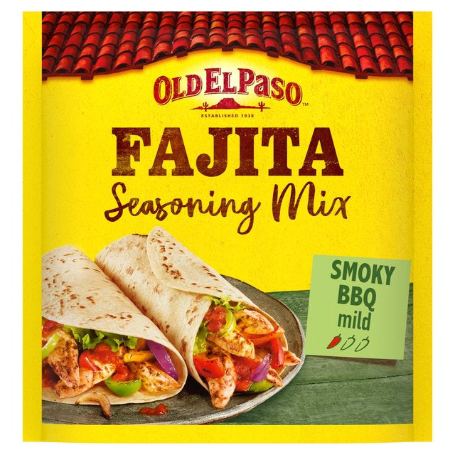 Old El Paso Smoky Bbq Fajita Seasoning Mix, 35g
