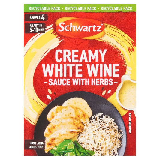 Schwartz Pour Over Creamy White Wine And Herbs 26g