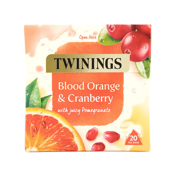 Twinings Cranberry & Blood Orange Infusions 20 Tea Bags