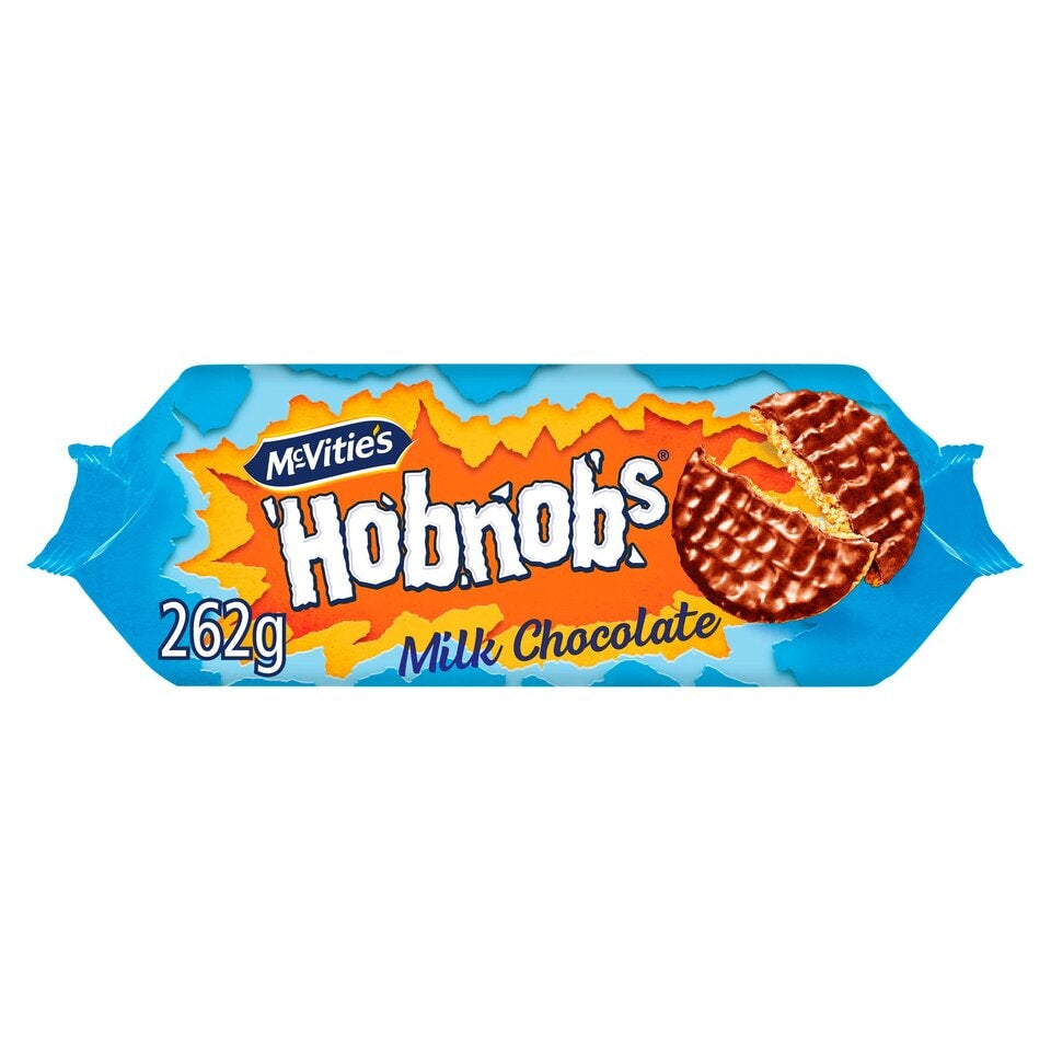 McVitie's Hobnobs Milk Chocolate Biscuits, 262g