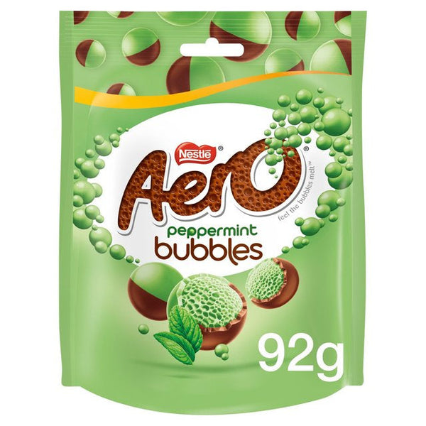 Aero Bubbles Mint Chocolate Pouch 92g