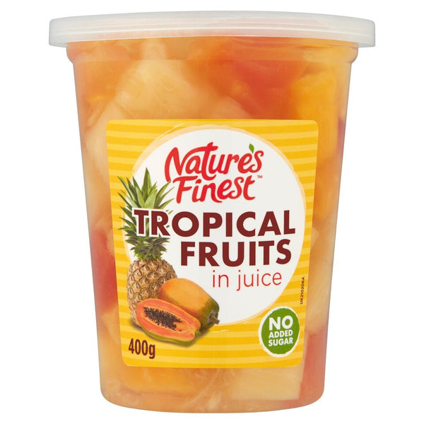 Nature's Finest Tropical Fruits In Juice, 400g