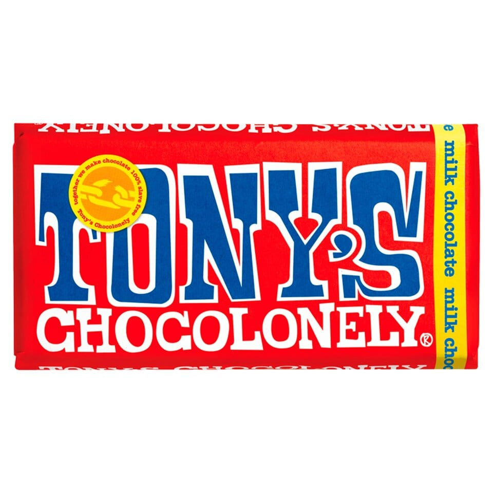 Tony's Chocolonely Milk Chocolate, 180g