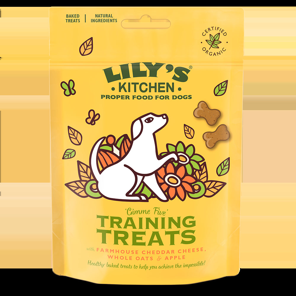Lily's Kitchen Dog Treats with Cheese & Apple, 80g