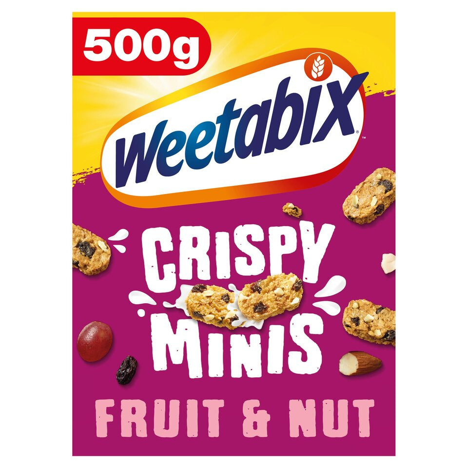 Weetabix Crispy Minis Fruit And Nut, 500g