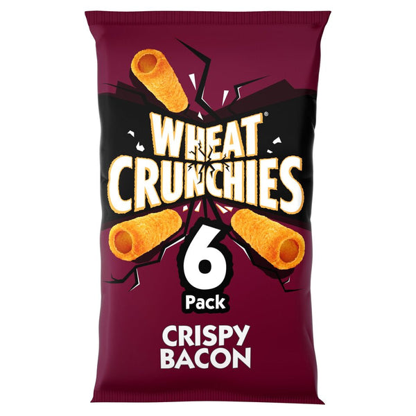Wheat Crunchies Bacon Multipack Crisps, 6x20g