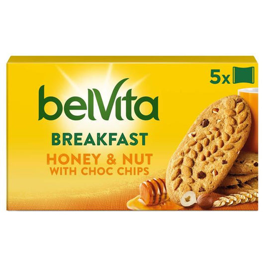 Belvita Honey & Nut Breakfast Biscuits 5 x 45g