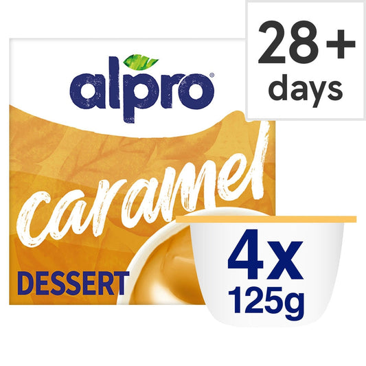 Alpro Caramel Soya Dessert 4 x 125g