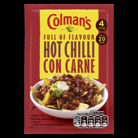 Colman's Hot Chilli Con Carne Recipe Mix 37g