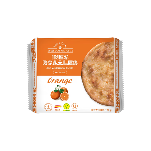 Ines Rosales Sweet Olive Oil Tortas with Orange 120g