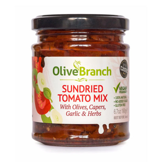 Olive Branch Mezze Sun Dried Tomato Mix, 190g