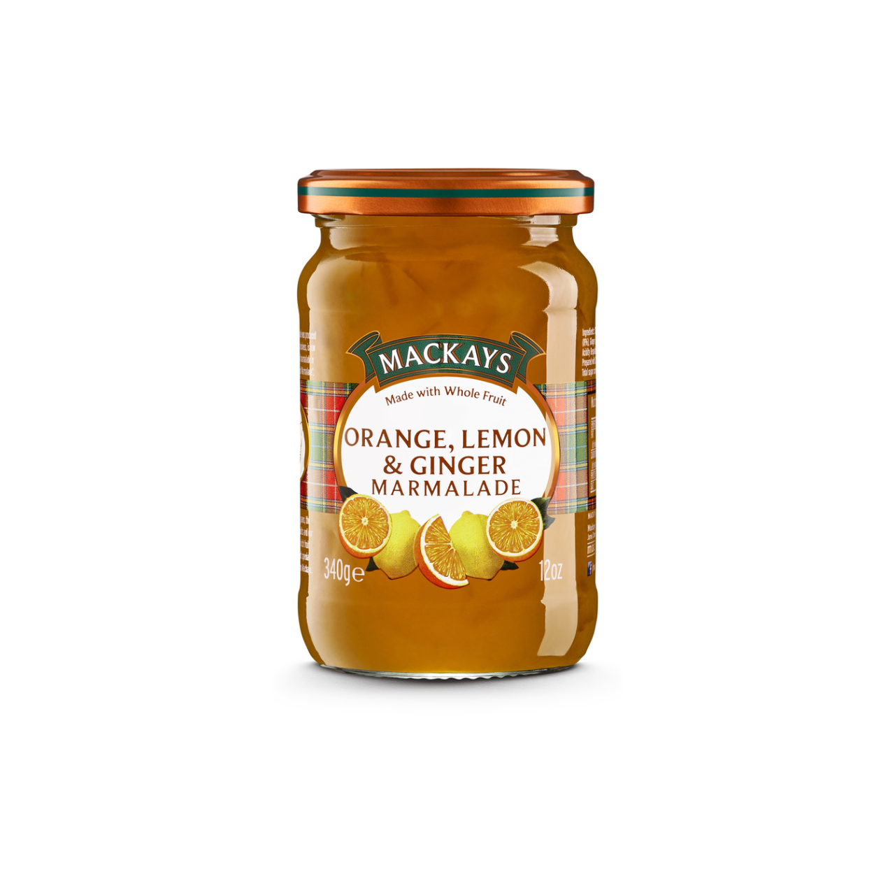 Mackays Orange, Lemon & Ginger Marmalade 340g