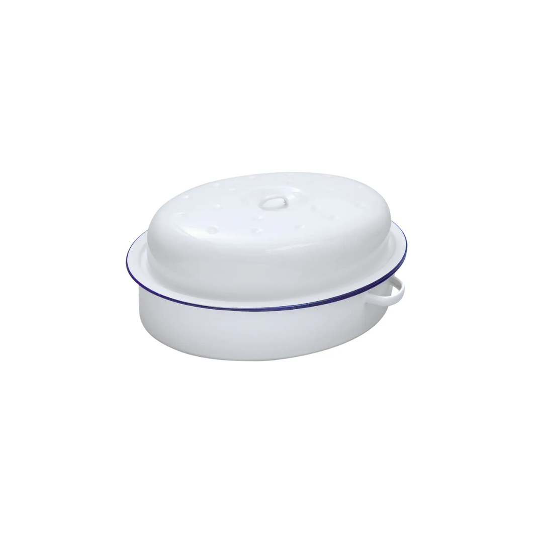Falcon Enamelware - Oval Roaster 36cm