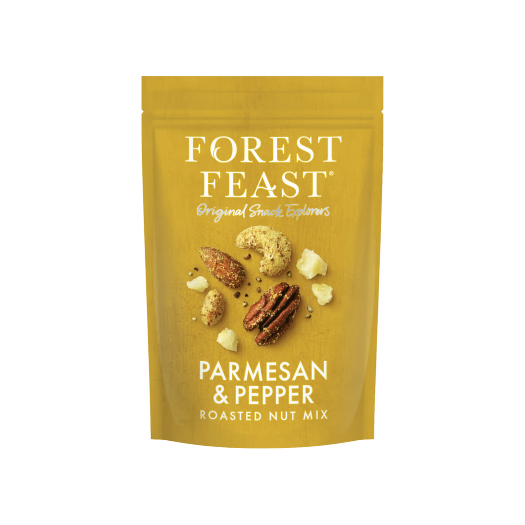 Forest Feast Parmesan & Pepper Roasted Nut Mix 120g