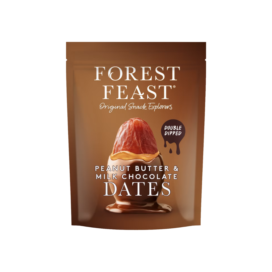 Forest Feast Peanut Butter & Milk Chocolate Dates 140g