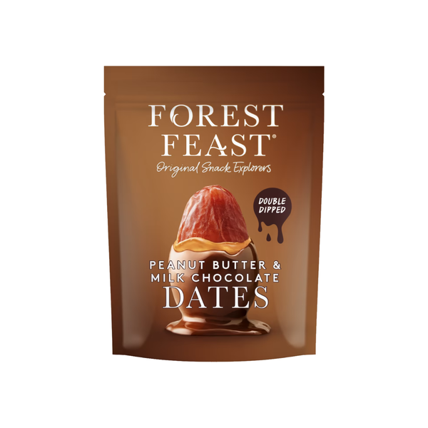 Forest Feast Peanut Butter & Milk Chocolate Dates 140g