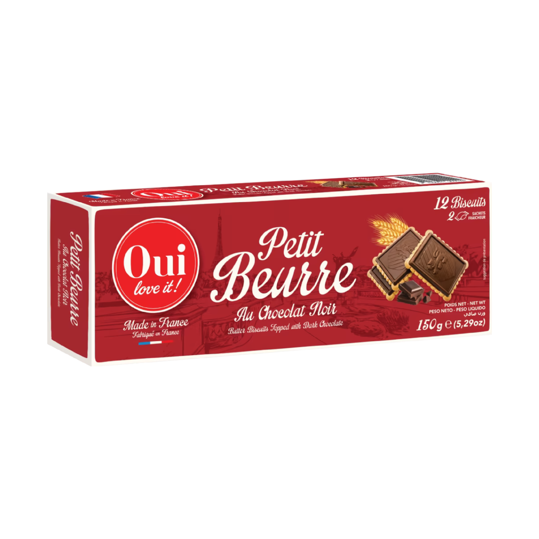 Oui Love It! Petit Beurre with Dark Chocolate 150g