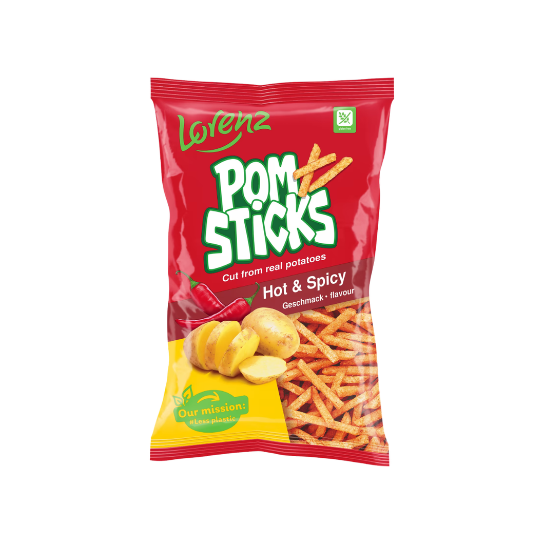 Lorenz Pomsticks - Hot & Spicy 85g
