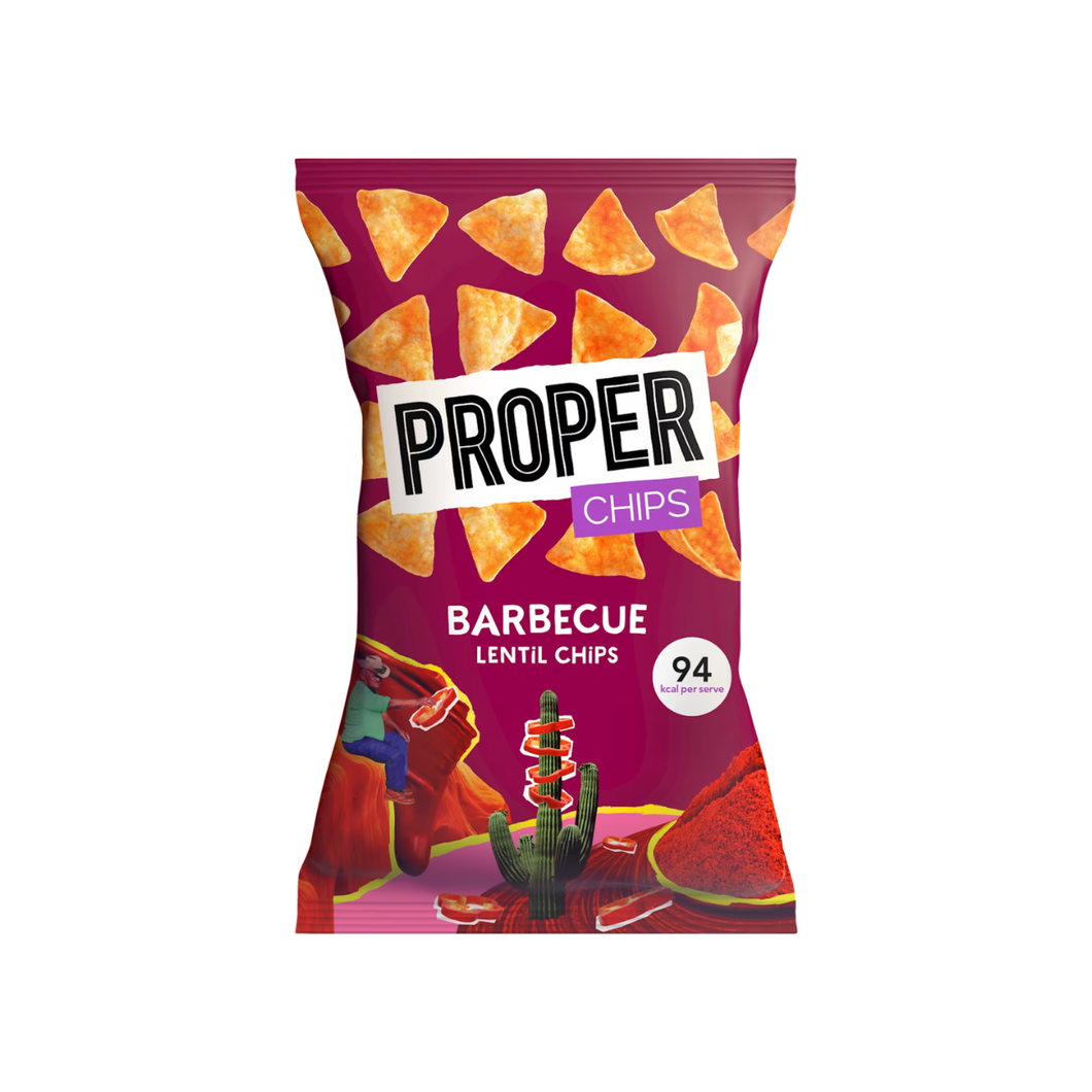 Proper Chips - Barbecue Lentil Chips 85g