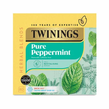 Twinings 80 Pure Peppermint Tea Bags