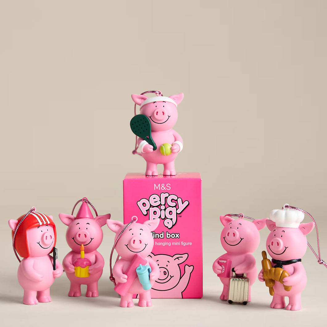 Percy Pig Blind Box Hanging Decoration