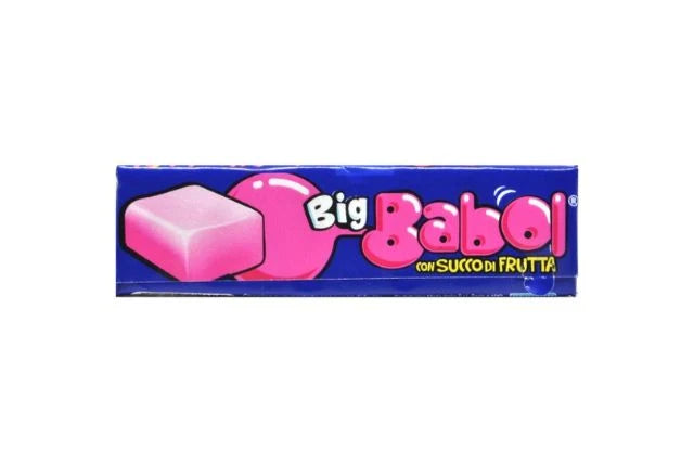 Perfetti Van Melle Big Babol Chewing Gum Juicy  37g
