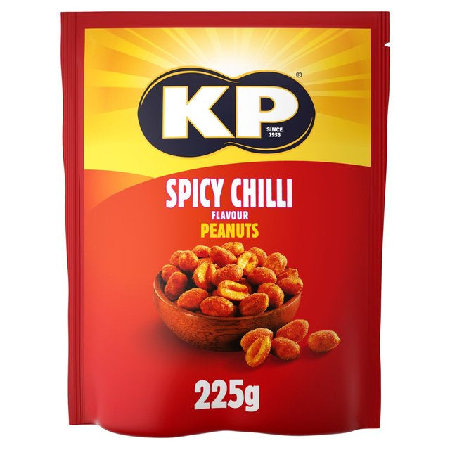 Kp Spicy Chilli Peanuts, 225g