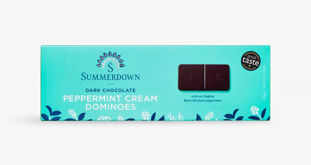Summerdown Chocolate Peppermint Dominoes, 170g