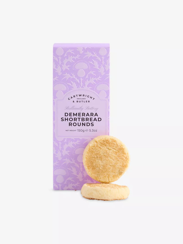 Cartwright & Butler Demerara Shortbreads in Carton 150g