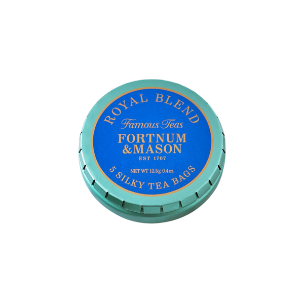 Fortnum & Mason Royal Blend Pocket Tin - 5 Whole Leaf Silky Tea Bags