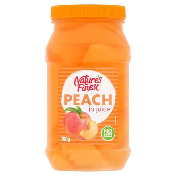 Natures Finest Juicy Peach in Juice, 700g
