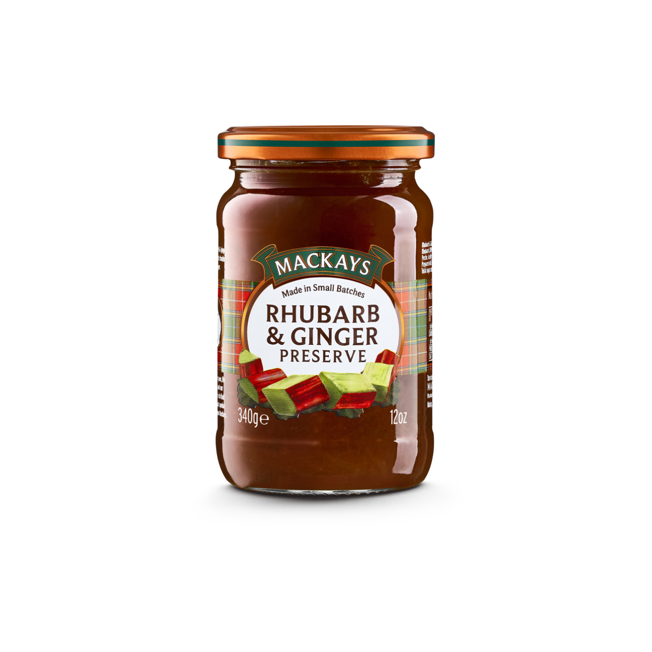 Mackays Rhubarb & Ginger Preserve 340g