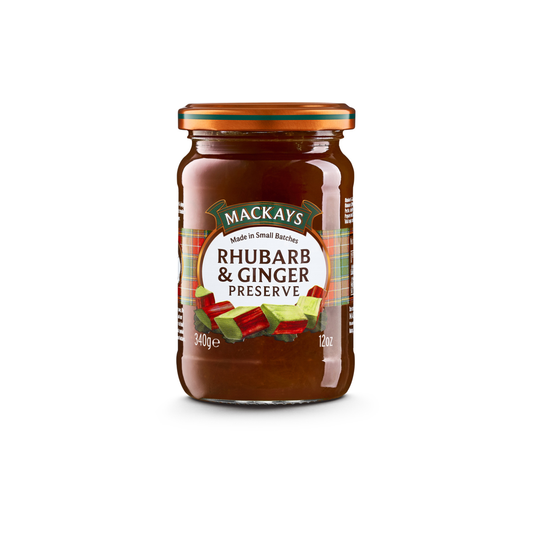 Mackays Rhubarb & Ginger Preserve 340g