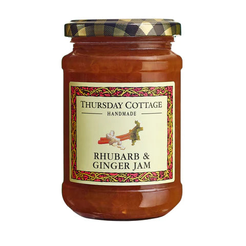 Thursday Cottage Rhubarb & Ginger Jam, 340g