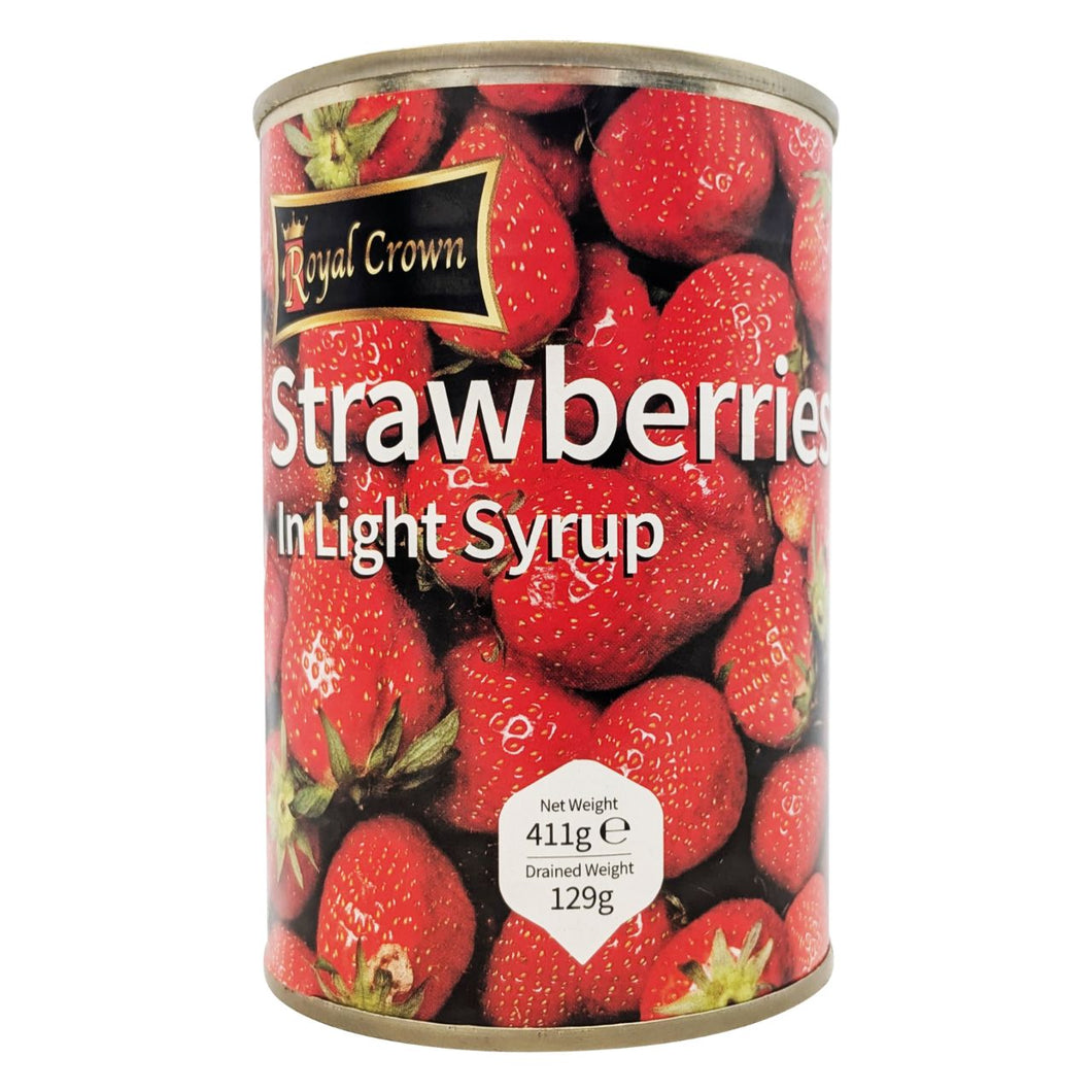 Royal Crown Strawberries in Light Syrup 411g