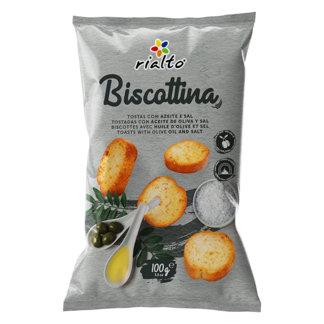 Rialto Biscottina - Toasts with Olive Oil & Salt 100g