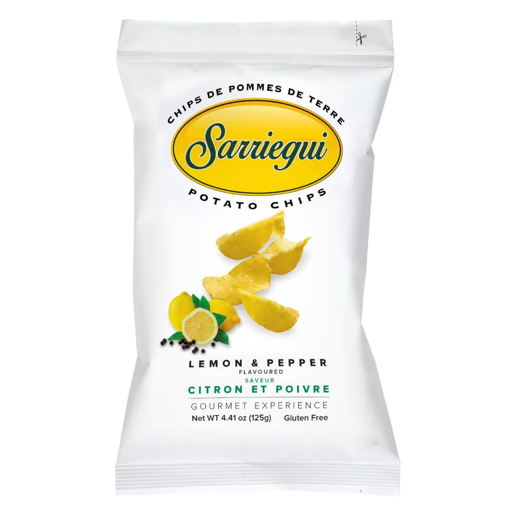Sarriegui Potato Chips - Lemon & Pepper 125g